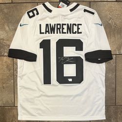 Trevor Lawrence Signed Jaguars Authentic Nike Jersey