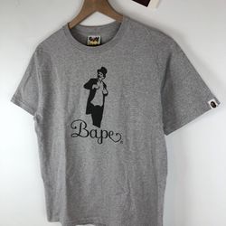 Grey Bape T Shirt 