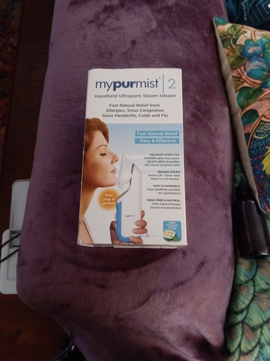 My Purmist 2 Handheld Ultrapure Steam Inhaler