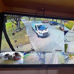 8  Camaras De Seguridad Instaladas -8 CCTV Security Cameras With Recorder ❗️ INSTALLED💯INSTALADAS❗️