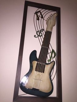 BRAND NEW~ 3D "GUITAR" WALL ART