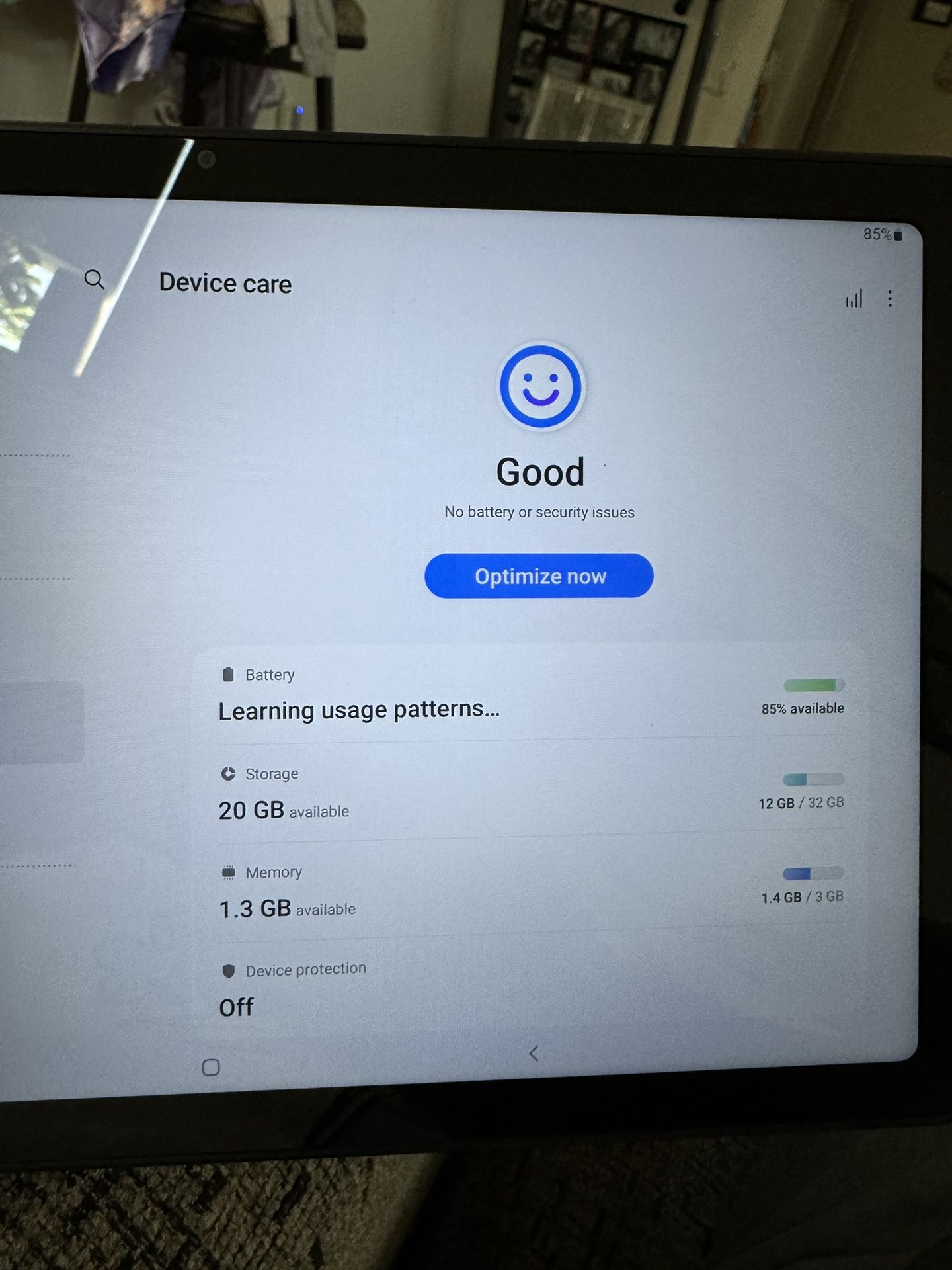 Galaxy Tab A7 10.4”
