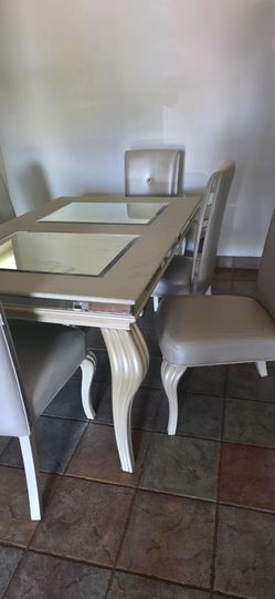 Table and chairs