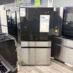 🔥SAMSUNG BESPOKE FAMILY HUB REFRIGERATOR 29 CUBIC FT. STANDARD DEPTH🔥FINANCING AVAILABLE 🔥