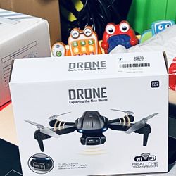 Brand new Drone with REAL WIFI TRANSMISSION Camera 1080P HD, FPV Drones with 2 Batteries,