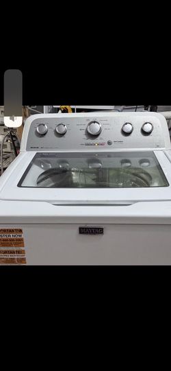 Maytag washer XL capacity