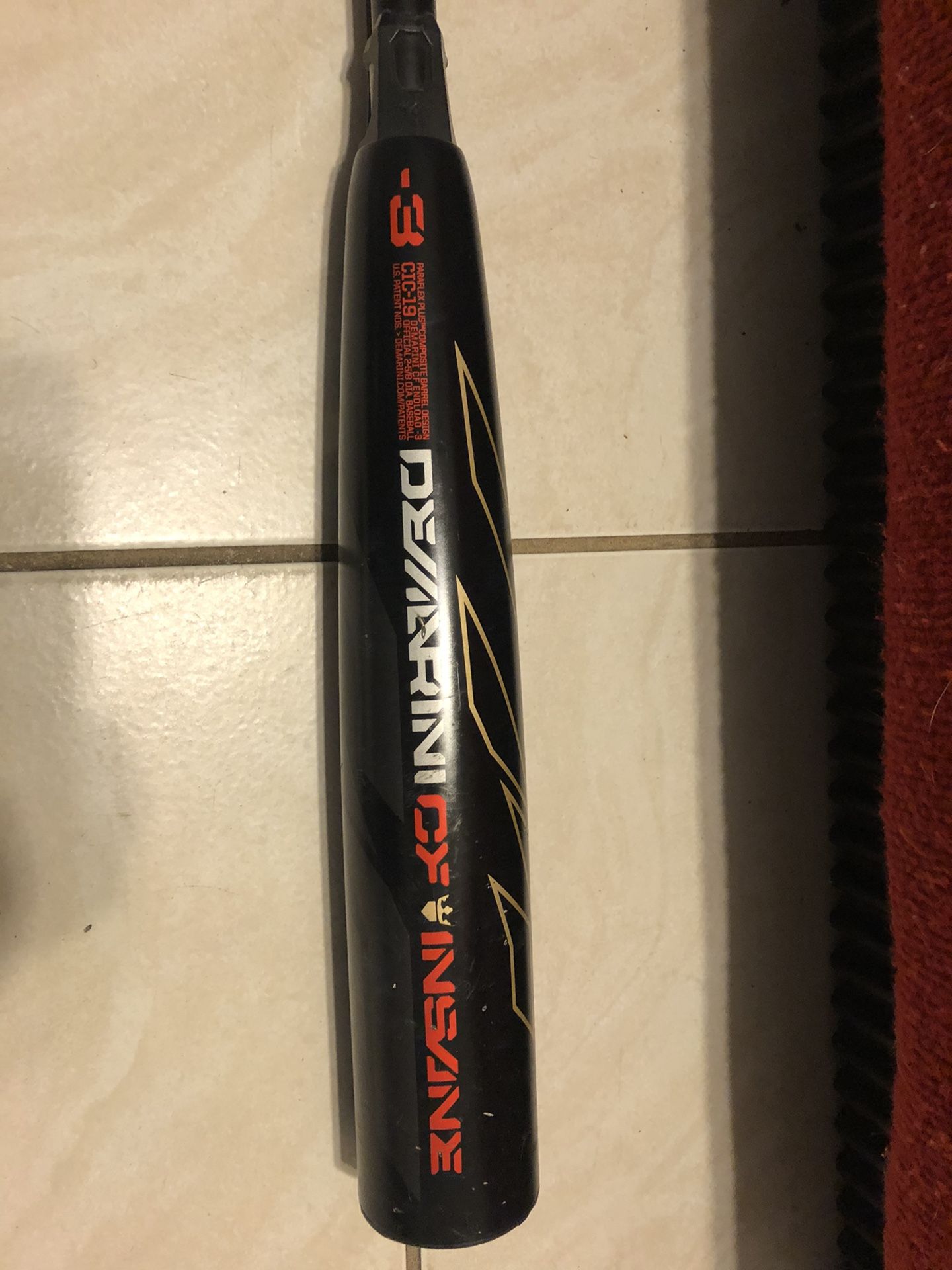 Demarini cf zen insane 2019 bbcor bat