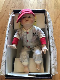 Knowles Yolanda’s Picture Perfect Porcelain Baseball Doll
