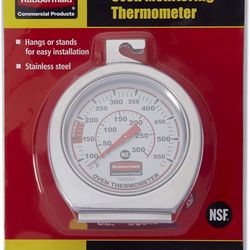 Rubbermaid Commercial Products Stainless Steel Monitoring Thermometer for Oven/Grill/Meat/Food.