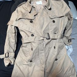 Beige H&M Trench Coat