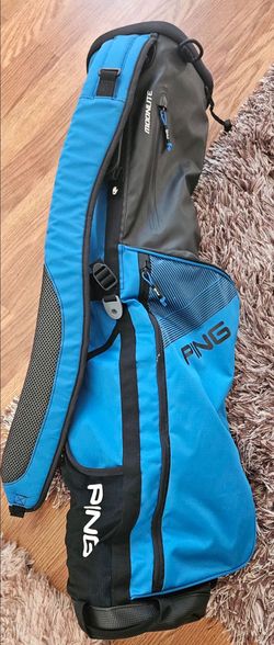 PING Moonlite Sunday Carry Bag – Ultra Lightweight – Blue/Black