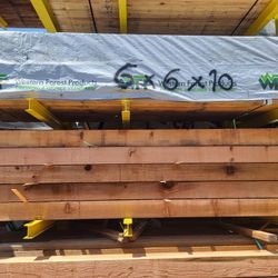 Cedar 6×6×10 