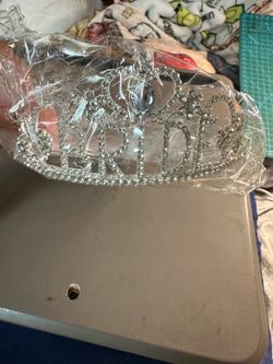 Bride to be crown and sash
