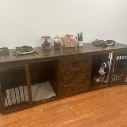 Large Dog Furniture Crate 
