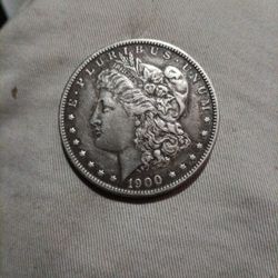 1900 Morgan Silver Dollar