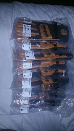 Hybrid, Fire Resistant & Cut Resistant Gloves, Large