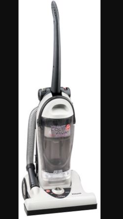 HOOVER FOLDAWAY VACUUM CLEANER u5175-900 is Fully Assembled.... Just Add Dirt™ - Fold Down Handle - Allergen Filtration captures 100% dust mites, 99.o