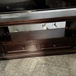 TV wood stand