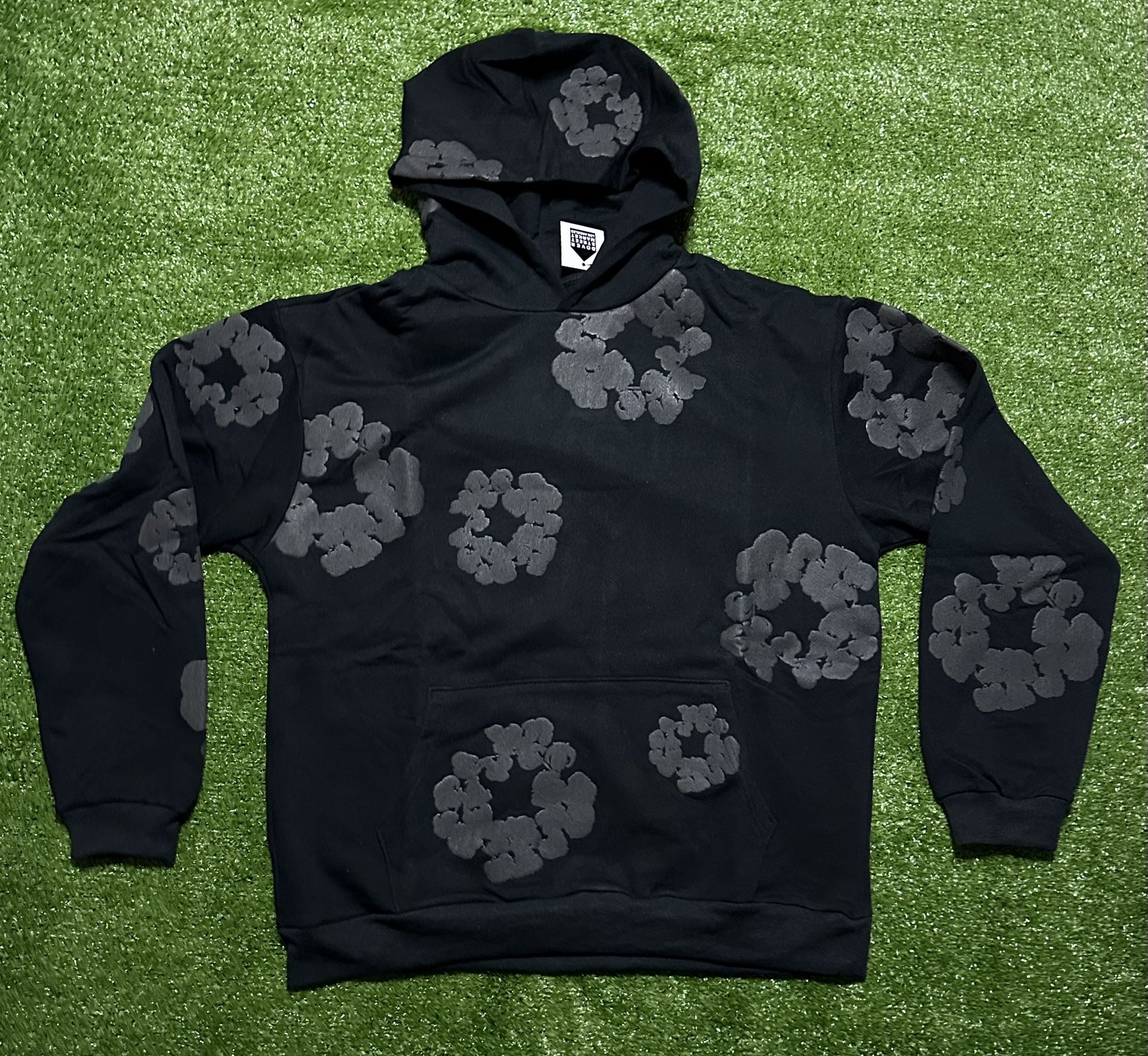 Monochrome Denim Tears Hoodie