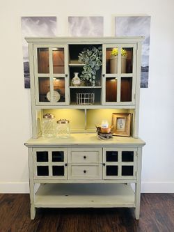 Rustic Kitchen Hutch