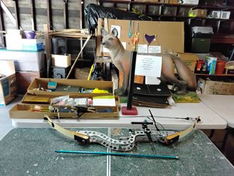 Archery Bow and accessories.
