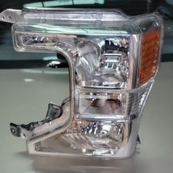 Fits 2017-2019 Ford F250 F350 F450 F550 SuperDuty Halogen Headlight Lamp Left OEM 