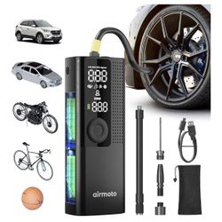 Airmoto Tire Inflator Portable Air Compressor