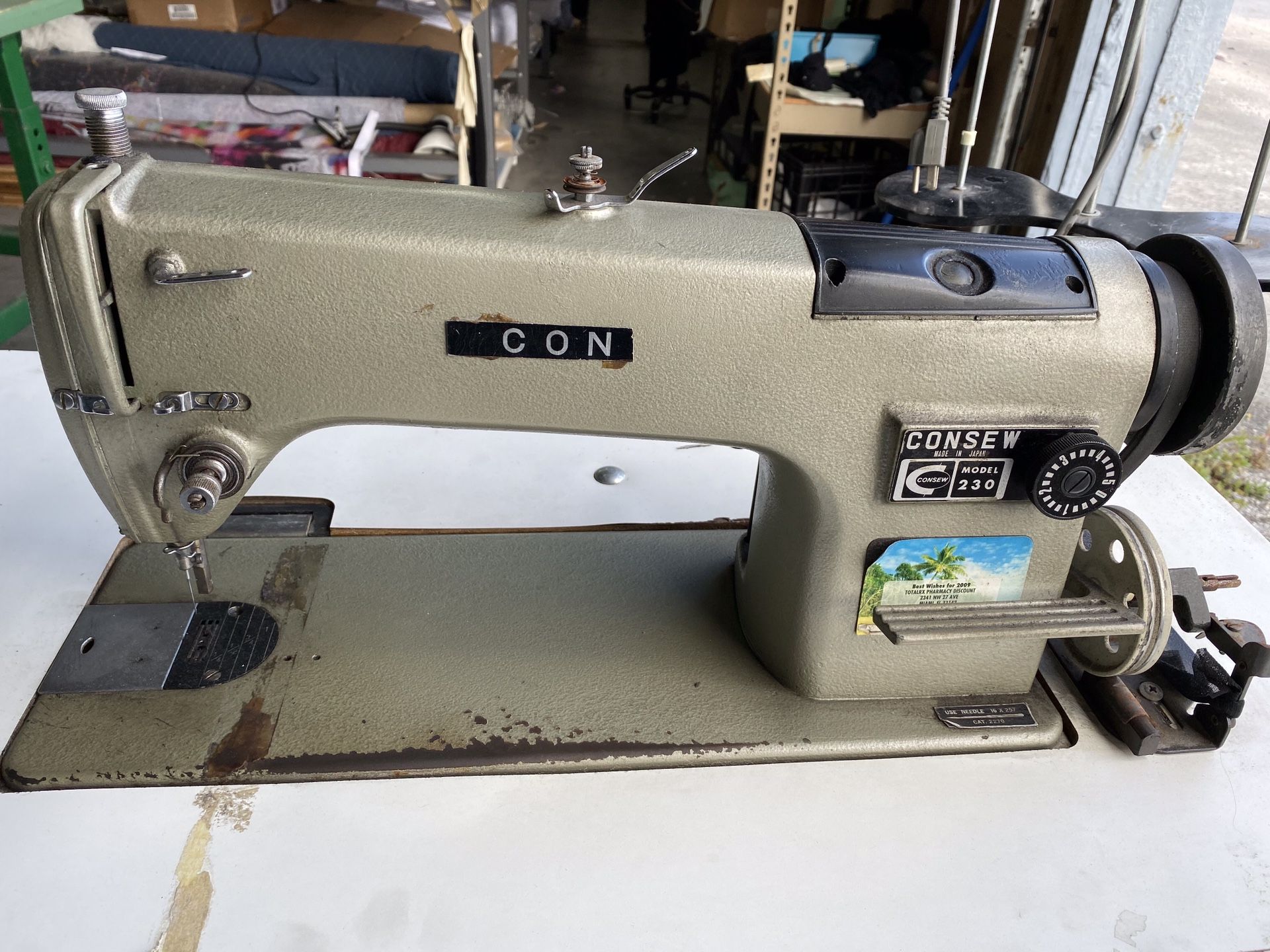 Consew 230 industrial sewing machine 2 for Sale in Miami, FL OfferUp