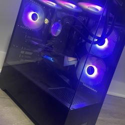 Rtx Gaming Pc Water Cooled. Rgb and with 270° black case. Ryzen 9 5900x/3060tii