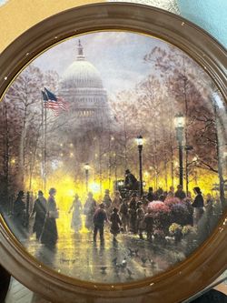 G.Harvey plate signed