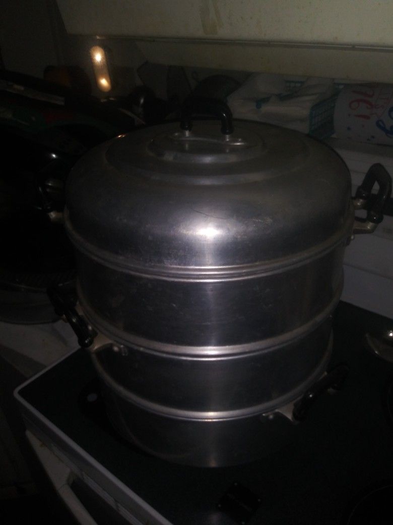 For Stackable Steam Pot