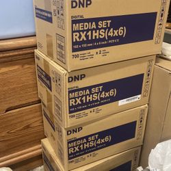DNP Printer Paper  Media Set  RX 1 HS (4x6)