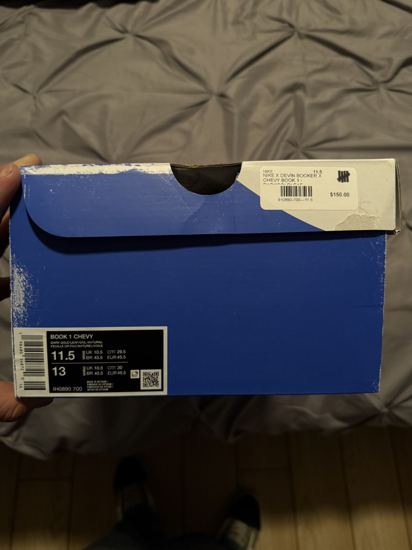 Chevrolet Gold Nike Book 1’s