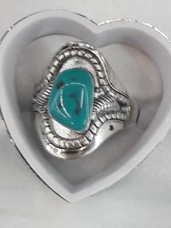 Vintage Sterling Silver ring size7