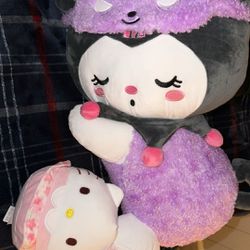 Kuromi & Hellos Kitty Squishmallows 