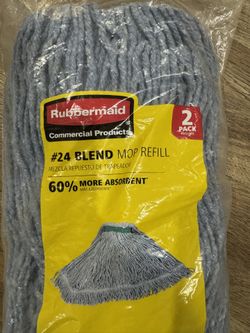Rubbermaid Mop, Refill two pack