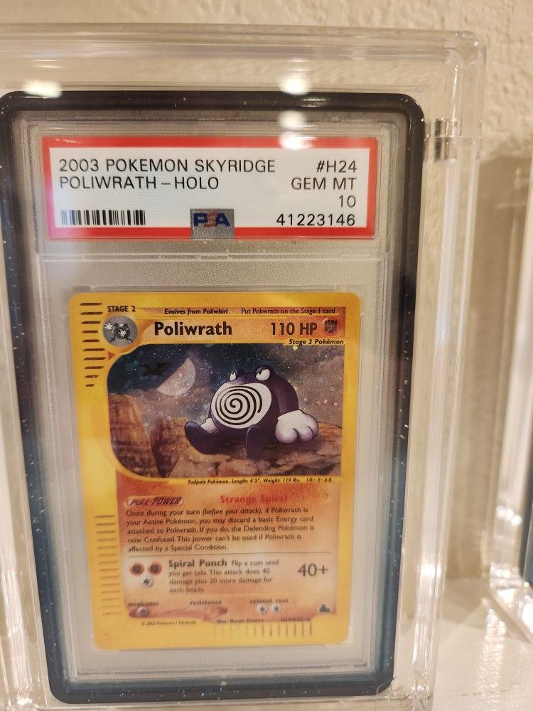 Psa 10 Poliwrath Skyridge