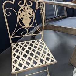 Vintage Childs Folding Chair - RARE 