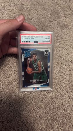 Jason Tatum rc psa 8