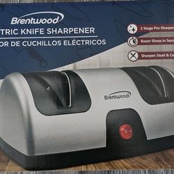 $20New*Brentwood Electric Knife Sharpener 