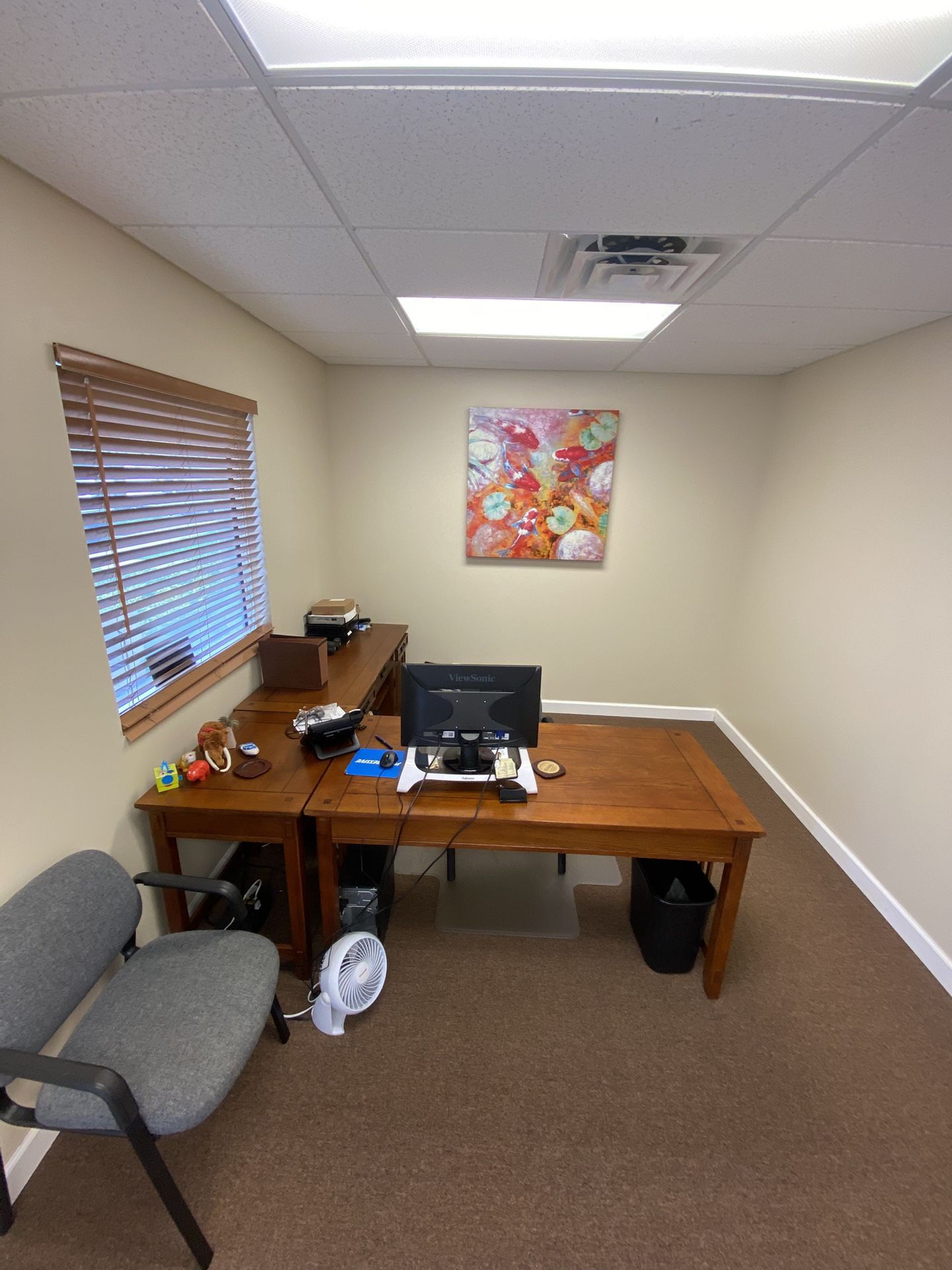 Large Wood Desk