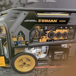 Firman  Hybrid 7500-Watt Gasoline/Propane Portable Generator (Cord Set Included)