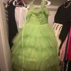 Green Ball Dress