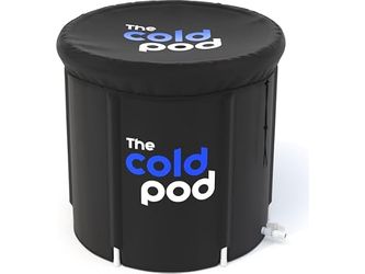 The Cold Pod Ice Bath Tub for Athletes with Cover: 88 Gallons Cold Plunge Tub