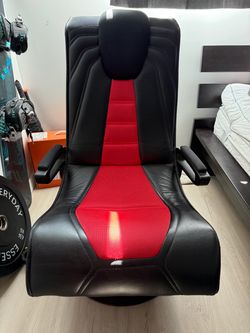 Black and Red Floor Gaming Chair