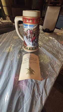 Collectors Budweiser Mug Antique 1994