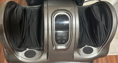 Machine for foot massages. Nothing better than a good foot massage after a workday.