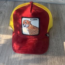 Flaming Goorin bros adjustable hat 