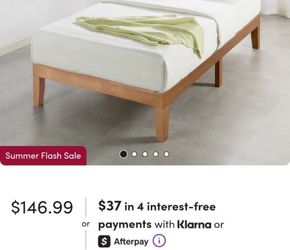 Twin Bed - Wayfair- Wood Platform Bed