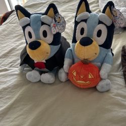 Bluey Halloween Plushies